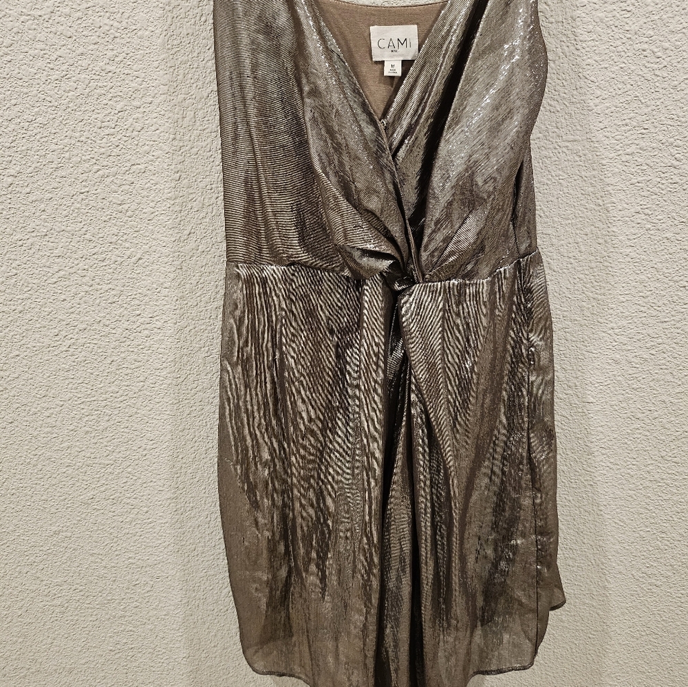 Cami NYC Metallic Mini Dress